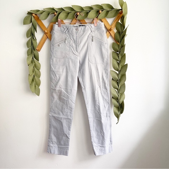 Jamie Sadock Light Gray Golf Pants